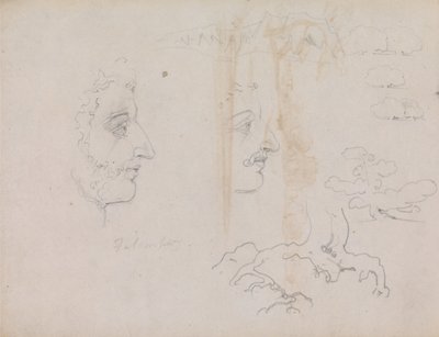 Blake-Varley-Skizzenbuch von 1819, Seiten 37 und 38 von William Blake
